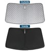 Opaltool Windscreen Sun Protection Car Replacement for Mazda 2 2014-2019,