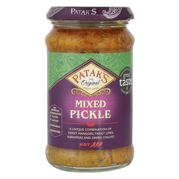 Pataks - Hot Mixed Pickle - 283g