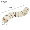 Collapsible Cat Tunnel – Fun Polyester+Steel Wire Cat Tunnel Tube,