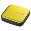 Sanwa Supply FCD-WLBD24Y 24-Disc Storage Semi-Hard Case, Yellow