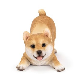 Uvia H22357 Shiba Inu Lying Smartphone Stand Doll Figurine 4.7 x 3.1 x 4.3 inches (12 x 8 x 11 cm), Animal