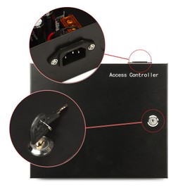 110V Input Metal Power Supply Box Output DC12V 5A for Access Control Panel System/Lock Security Kits/CCTV Power Supply