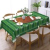LORCARVIS Football Tablecloth Football Field Polyester Rectangle Table Cloth Washable