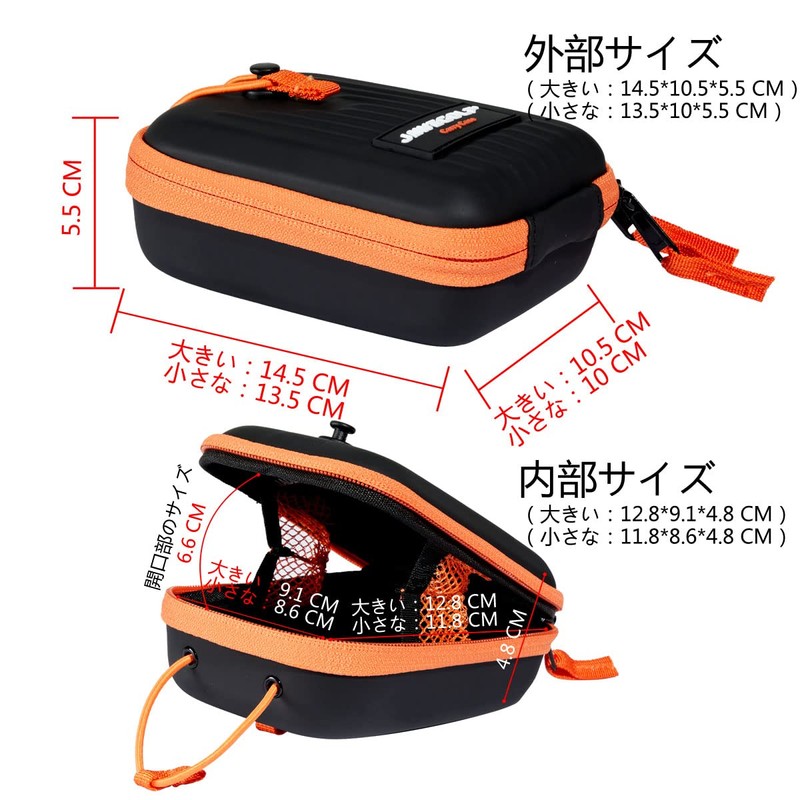 JAWEGOLF Golf Laser Rangefinder Hard Case EVA Storage Box Storage