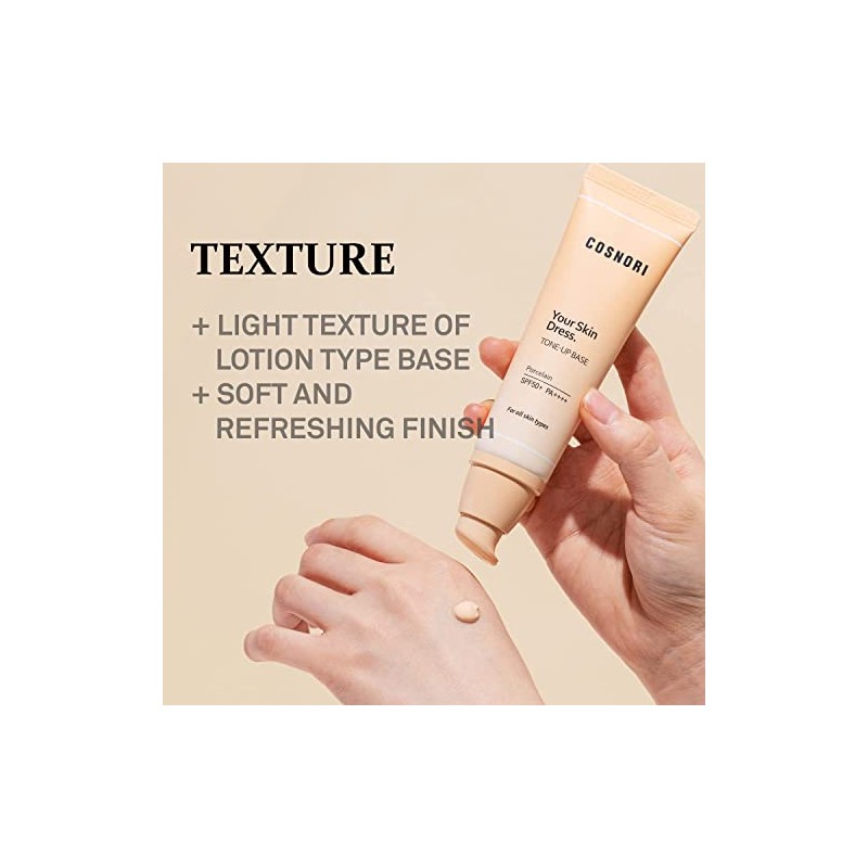 Cosnori Base de Maquillaje Correctora del Tono Your Skin Dress