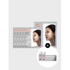 IOPE Multivitamin 10% Ultimate Toning Gel Mask 30g * 5ea / 멀티비타민 10% 얼티밋 토닝 겔 마스크 30g * 5ea