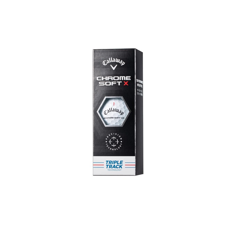 Callaway Golf Balls CHROME SOFT X 2022 1 Dozen (12