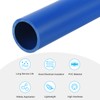 sourcing map PVC Rigid Tube Round Pipe Hardware Tubing 16mm