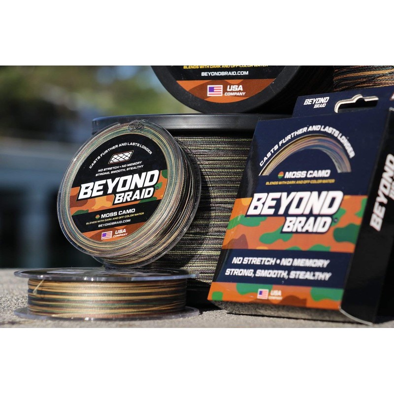 Beyond Braid Moss Camo 500 Yards 15lb