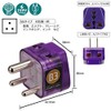 ROAD WARRIOR RWG-D005 Electrical Plug for International Travel B3 Type