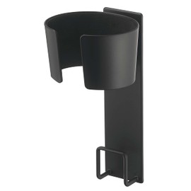 Yamazaki 5392 Magnetic Dryer Holder, Black, Approx. W 3.9 x D 4.1 x H 7.9 inches (10 x 10.5 x 20 cm), Tower, Holds Cords Neatly