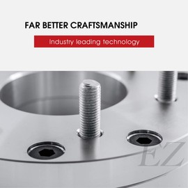 EZAccessory 2 Wheel Adapters 6x5.5 (6x139.7mm) to 5x120 Thickness 2 Inch