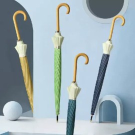 우산 16k 대형 투톤 장우산 패션 튼튼한 세트 [네이비] 16k Large Two-Tone Umbrella Fashion Sturdy Set [Navy]