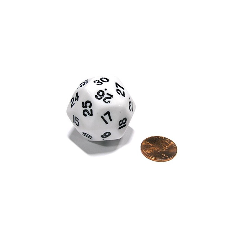 Koplow Games Triantakohedron D30 30 Sided 33mm Jumbo RPG Gaming