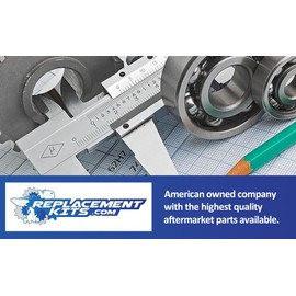 REPLACEMENTKITS.COM Bubbler Beverage Dispenser 3pc Bearing Sleeves & 10pc O-Ring Set Compatible with Crathco Grindmaster Bubblers (Replaces 3220 & 1012)