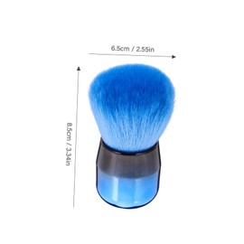 OHPHCALL Single Makeup Brush Mushroom Head Powder Foundation Blush Eyebrow Tool Easy to Carry for Holidays