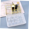 NUOBESTY Epoxy Resin Molds DIY Lipstick Storage Box Silicone Mold