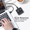 ANLINKSHINE USB Meeting Mute Button Compatible with Zoom Meeting/Mechanical Keyboard