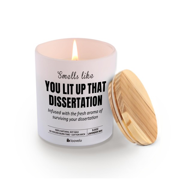 You Lit Up That Dissertation Graduation Gifts PhD Doctorate Degree