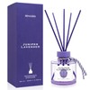 BEHAZEER Juniper Lavender Reed Diffuser, 6.77OZ/200ML Large Capacity Natural Non-Toxic