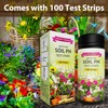 Soil pH Paper Test Kit – 100 Tester Strips (3.5-9
