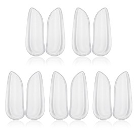 Shimmeroo 5 Pairs Medial & Lateral Heel Wedge Silicone Insoles