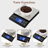 SEMIER Digital Kitchen Scale with 0.1g/0.001oz High Precision, 5kg/11lb Food