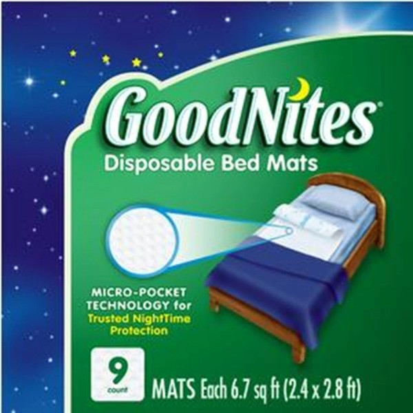 KIMBERLY CLARK CORP GoodNites Bed Mats 30" x 36" PK