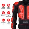 WEWAYSTEP Motorcycle Protective Jacket Full Body Armor, Chest Spine Protection