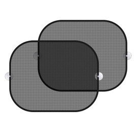 Pack of 2 Baby Car Sun Protection with 8 Suction Cups, Car Window Sun Protection, UV Protection, 44 x 36 cm, Suitable for Cars, SUVs, Commercial Vehicles