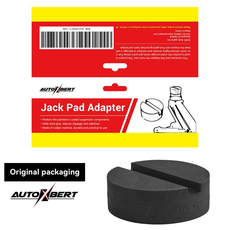 Universal Trolley Rubber Jack Pad Car Lifting Support Pucks Protector