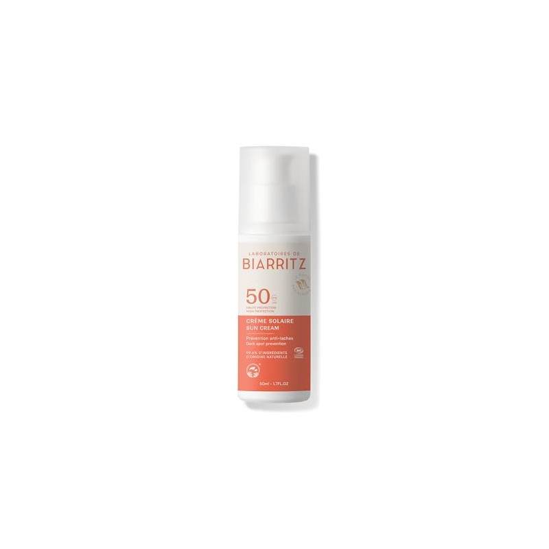 Laboratoires de Biarritz - Sun Cream Face SPF50 Organic Certified