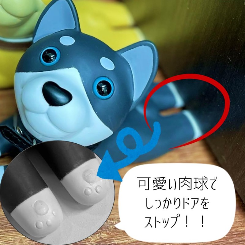 (Without Packaging Box) Dog-shaped Door Stopper Sisi (Shiba Inu) (Inspected