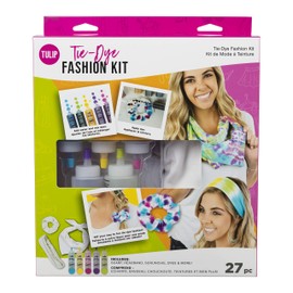 Tulip one-step Tulip Tie-Dye Fashion kit 27pcs, Cotton, Multi, One Size