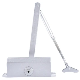 Automatic Door Closer Punch Free Adjustable 180 Degrees Automatic Closing Speed Door Closer for Sliding Door Spring Door S