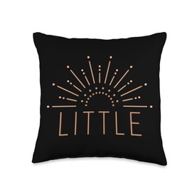 Little Pledge Rush Alumnae Family Reveal Party Fun Big Little Sorority Week Reveal College Sister Recruitment Throw Pillow, 16x16, Multicolor