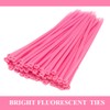 KafTon Fluorescent Pink Cable Ties Pack of 100 (300mm x