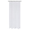 Mrs Awesome 36x78 Small Stall Shower Curtain Liner with 3