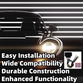 MEILICACY 6Pin Rear Parking Aid Sensor Connector Plug Wiring Harness for KIA Telluride Forte (20-22),Seltos K900 NIRO Optima for Sportage for Hyundai Sonata (20-22),Ioniq Kona Tucson (16-19),95720