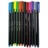 PaulStore Pack of 12 Coloured Fineliners Pens Fine Liner Drawing
