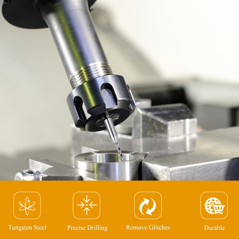 TA-VIGOR Micro Drill Bit -10pcs 0.9mm PCB Drill Bit with