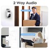 JOOAN Surveillance Camera, Outdoor, Dual Lens, 360° Omnidirectional Surveillance, Supports