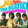 Beatles Hey Jude / Revolution steel fridge magnet