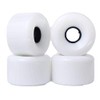 65mm 78a Gel Soft Longboard Wheels (Blank White)