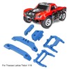RC 1/18 Bumper Replacement Aluminum Alloy RC Front Rear Bumpers