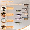 8 Pieces Cowboy Hat Organizer Hangers for Wall, Western Hat