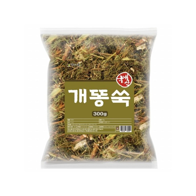 말린 개똥쑥 어린쑥차 건재 300g Dried Mugwort Young Mugwort Tea
