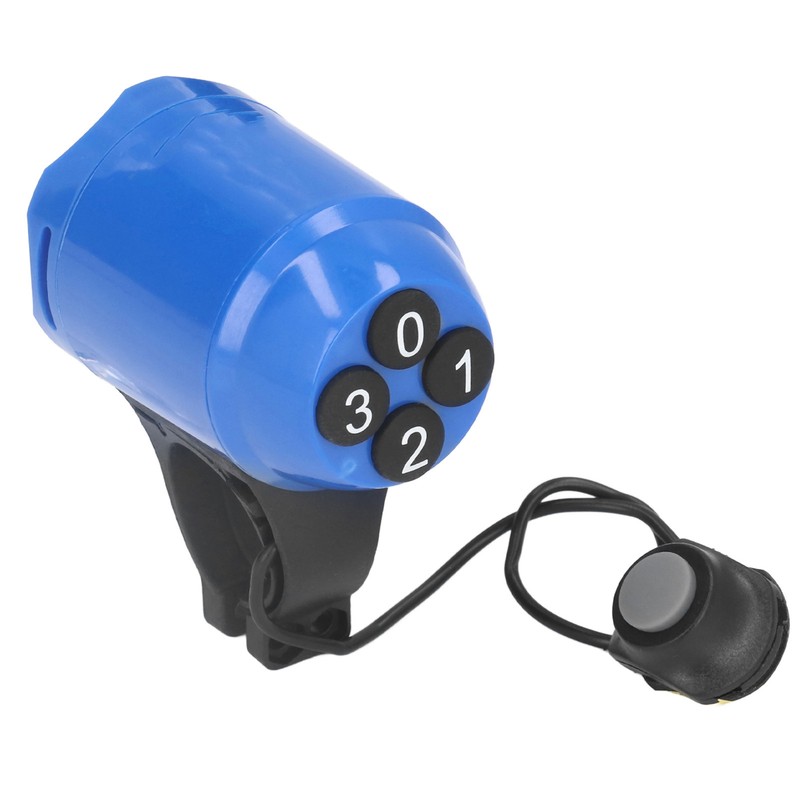 Bike Alarm Horn Electric Bicycle Security Bell Waterproof ABS Adjustable