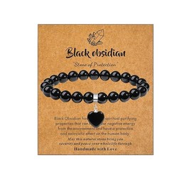 YANCHUN Crystal Bracelet Pearl Bracelet Pearl Bracelets for Women Pearl Bracelets for Women Women's Bracelets Healing Crystal Bracelet for Women Gemstone Bead Bracelet Jewellery Gifts for Her, Metal,