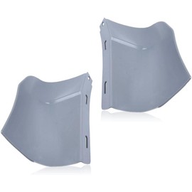 PIT66 Rear Bumper Filler, Compatible with 86-90 Chevy Caprice/86-90 Impala 2Pcs Rear Bumper Quarter Panel Fillers Kit Gray